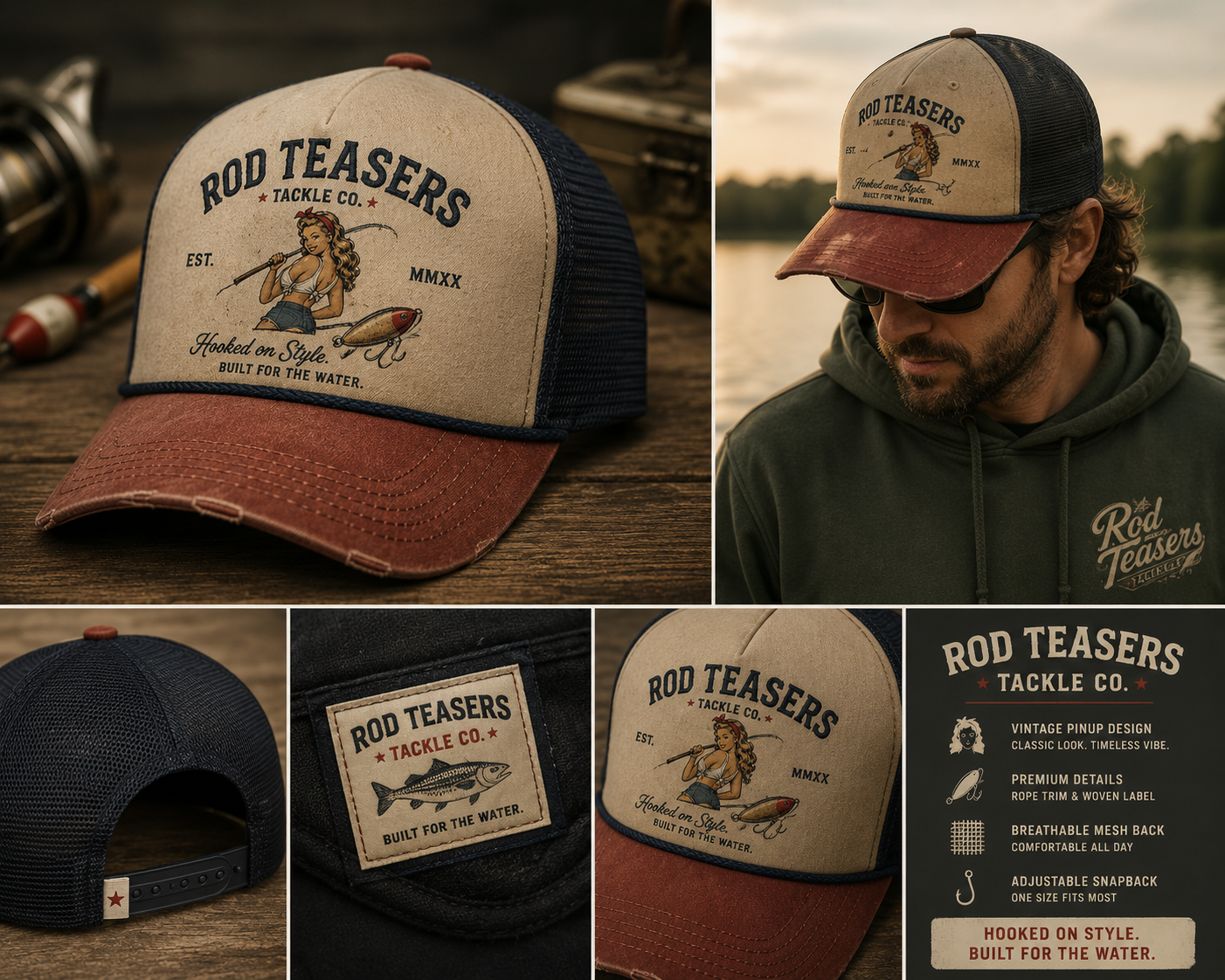 Rod Teasers Tackle Co. Hat